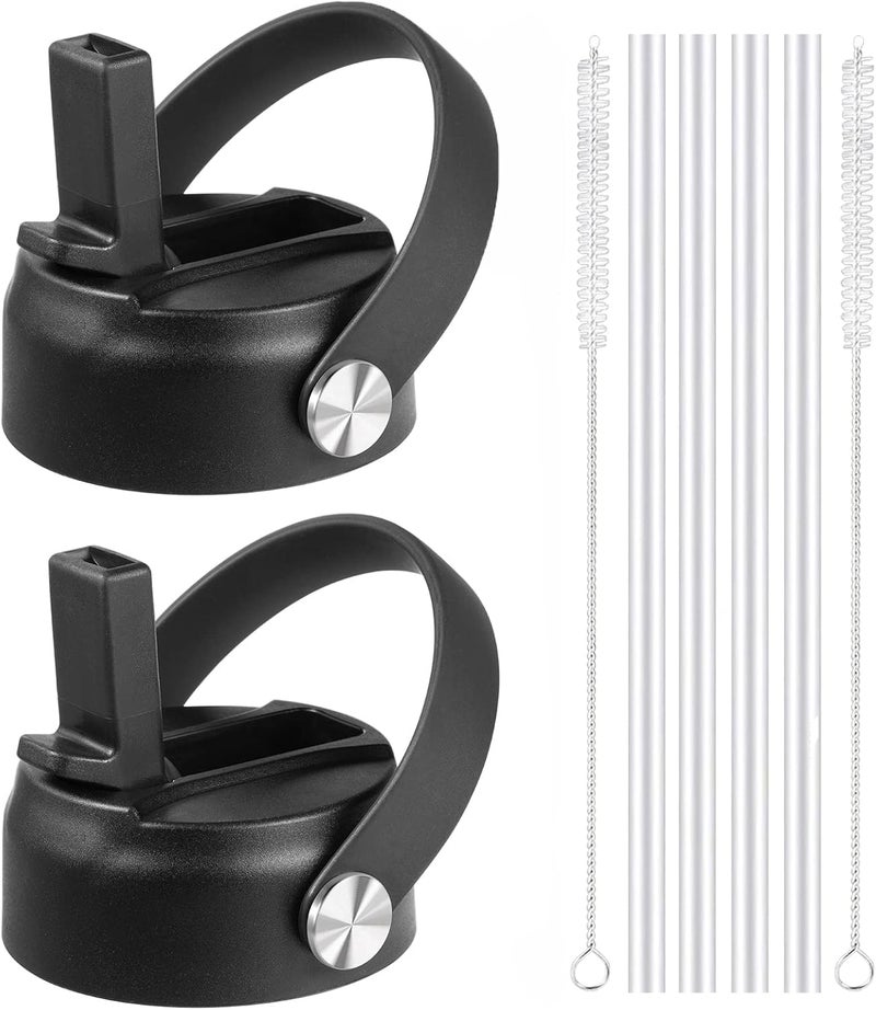 KMN Straw Lid for Hydro Flask Wide Mouth, Lids with Straw for Hydroflask 12 16 18 20 32 40 oz Wide Mouth, Replacement Straw Cap for Hydroflask, Top Sport Bottle Lids Accessories - Image 1